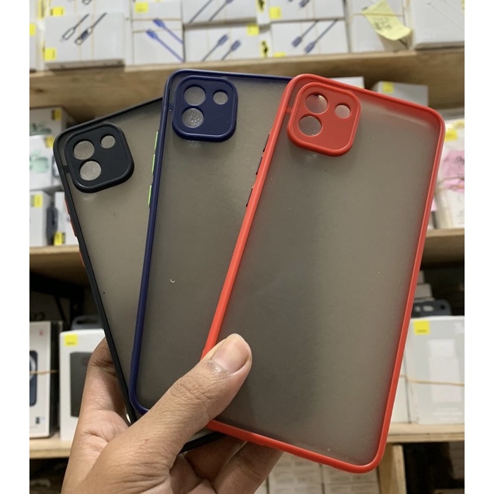 CASE GINGLE MY CHOICE SAMSUNG A03 / A04 / CASE POLOS BERWARNA / CASE PELINDUNG KAMERA / CASE SILICON