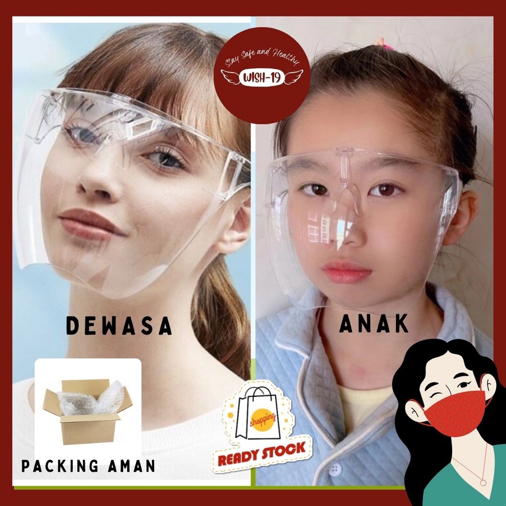 Face Shield Anak Akrilik Face Shield Rafathar Kids Face Shield Acrylic Transparan Face Shield Sultan