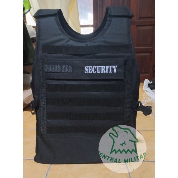 Rompi Security Tebal - Pelindung Dada Satpam