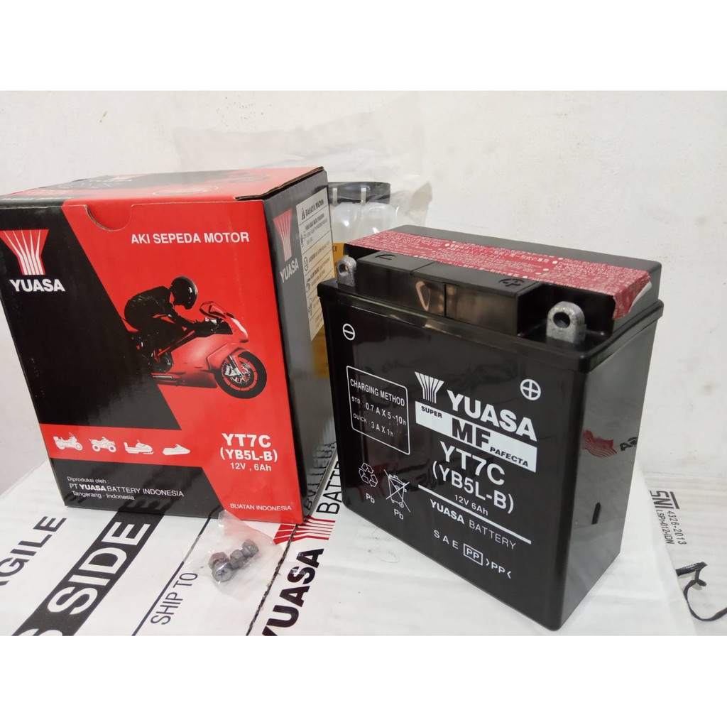 AKI MOTOR SUPRA FIT, FIT X, MEGAPRO PRIMUS, LEGENDA YT7C YUASA ORI MF