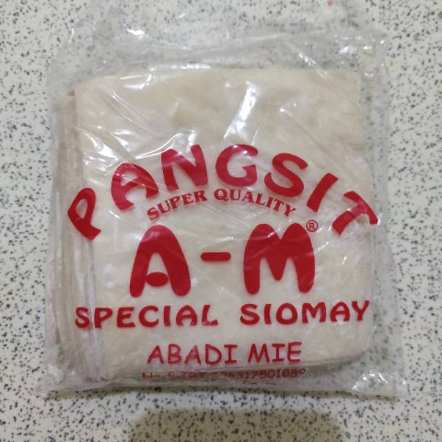 

Kulit Pangsit /siomay AM Abadi Mie