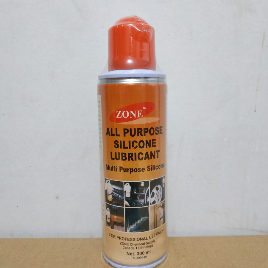 Silicone Lubricant Spray Pelumas Silicone Multi Purpose Silicone Zone 300ml