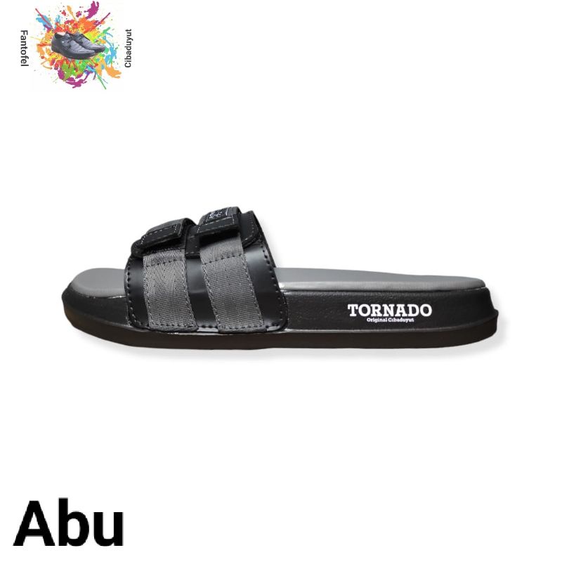 Sandal Slide Selop Formal Casual Unisex By TORNADO Cibaduyut