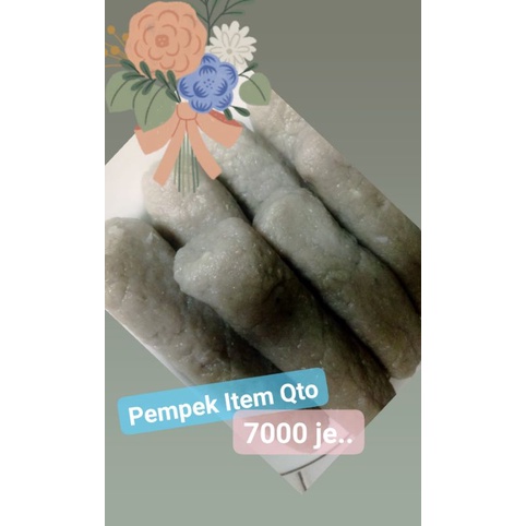 

Pempek lenjer item
