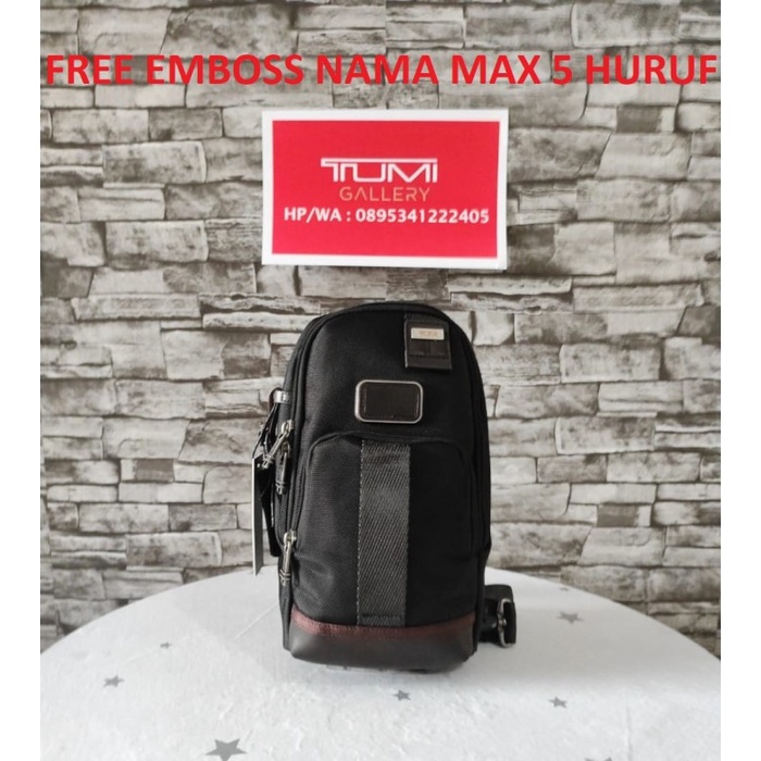 [Tas] Tas Tum I Pria Slempang Fife Sling Bag/ Tumi Bravo / Free Embossed [Selempang]