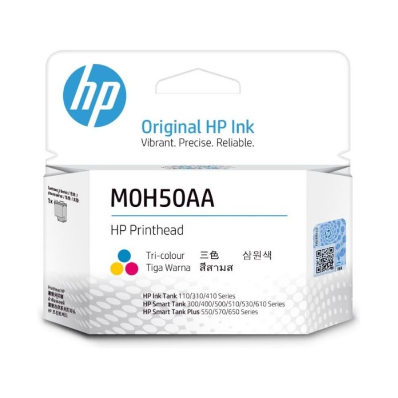 PRINTHEAD Printer HP M0H50AA TRICOLOR WARNA For Ink Tank 115 315 415 ORIGINAL