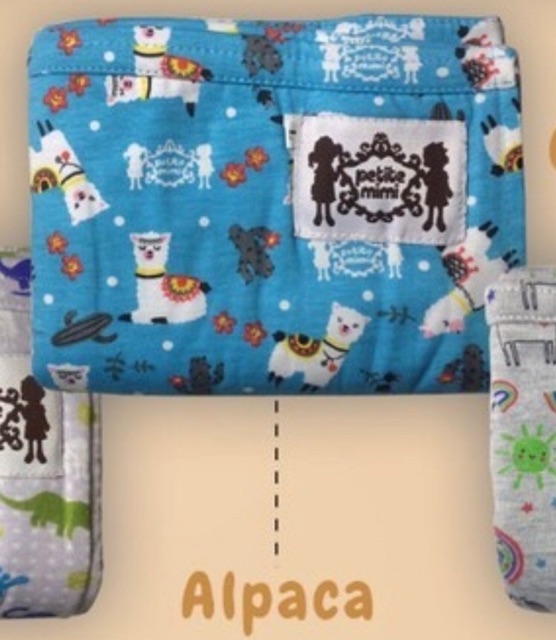 PETITE MIMI Gendongan Kaos GEOS Motif &amp; Polos Reversible Simple Sling 2 sisi - DISNEY / BASIC