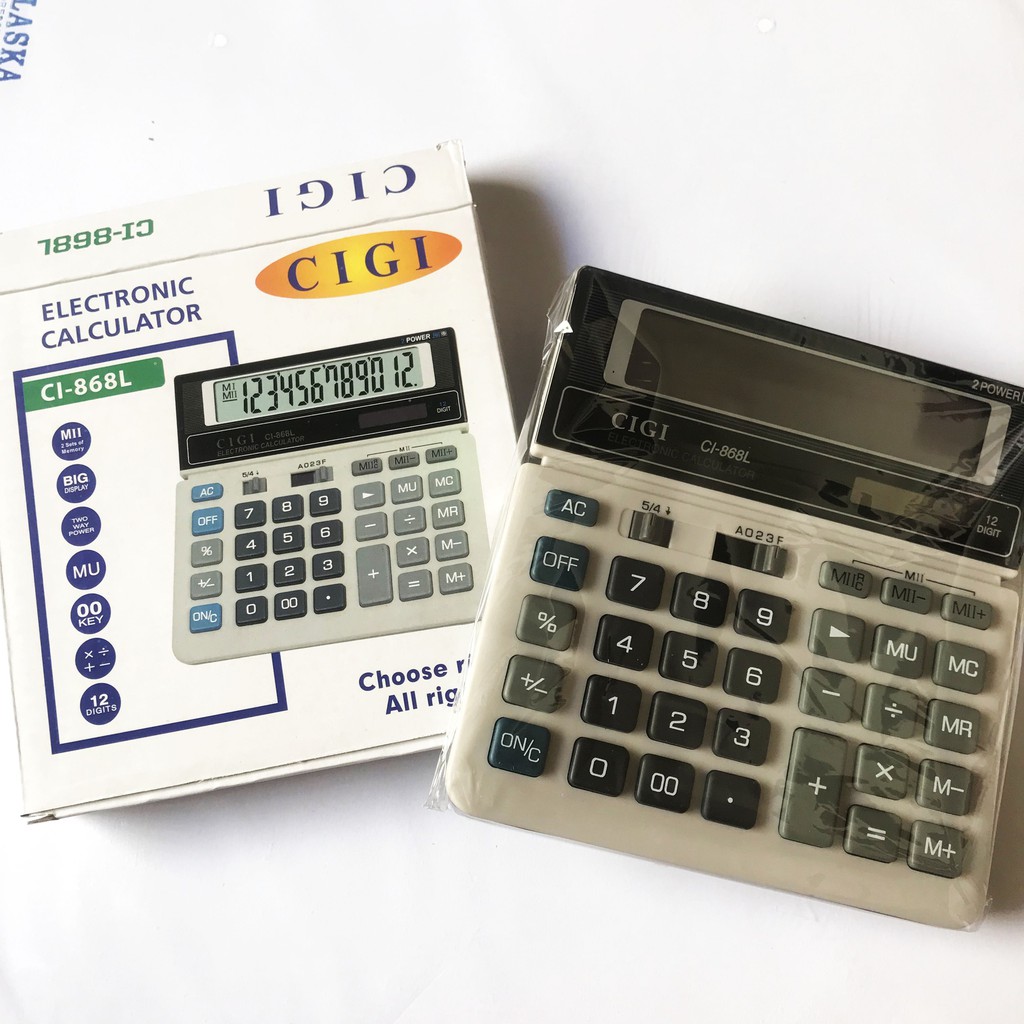

Calculator / Kalkulator CIGI Electronic (CI-868L)