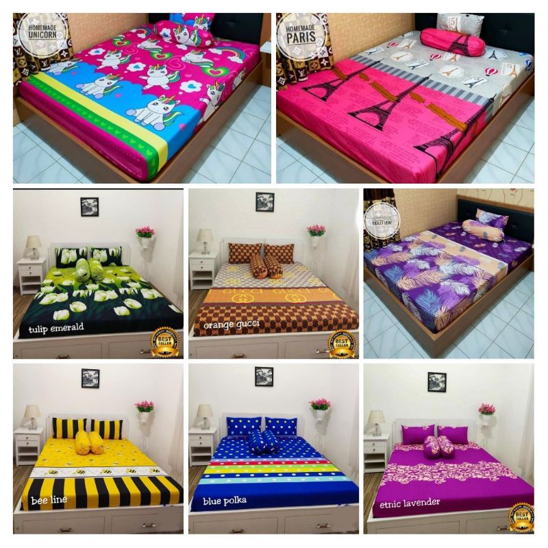 Sprei Homemade Karakter /Sprei Motif/Sprei Karakter