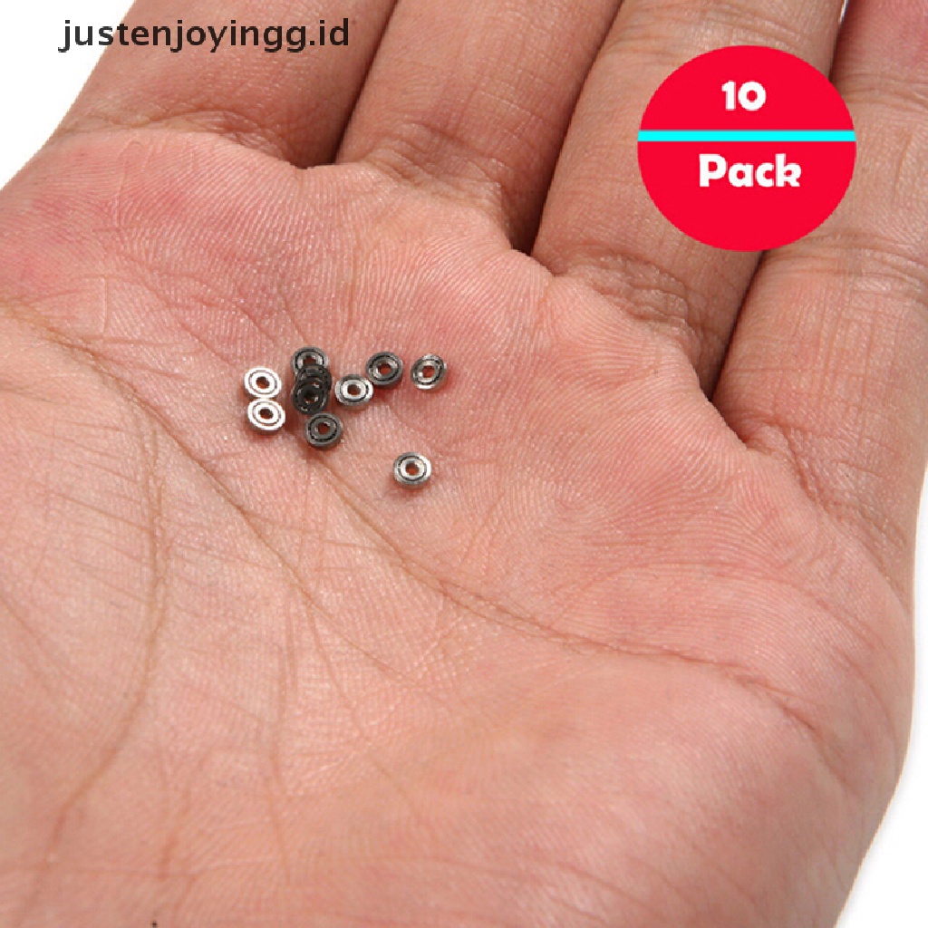 10pcs 681ZZ Miniatur Bola Bearing Metal Open Micro Ukuran 1x3 X 1mm