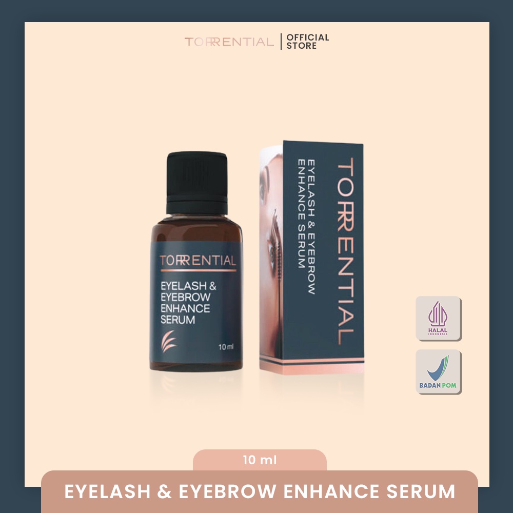 TORRENTIAL Eyelash &amp; Eyebrow Serum Original - Melentikan Bulu Mata dan Melebatkan Alis