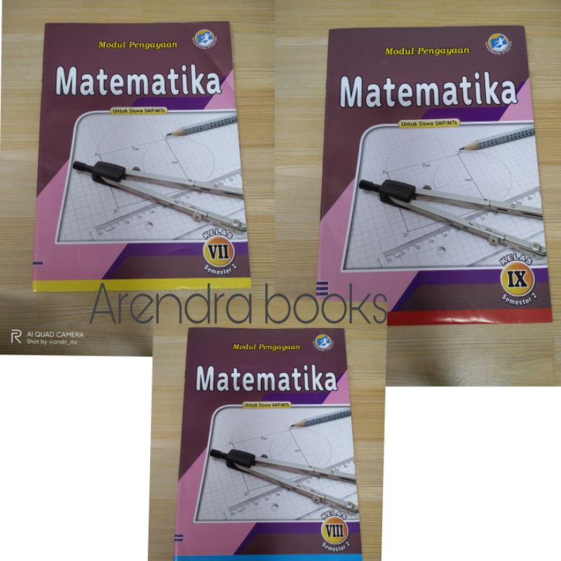 Modul pengayaan / Lks Matematika untuk SMP / MTS kelas VII,VIII,dan IX semester 2 kurikulum 2013 pen