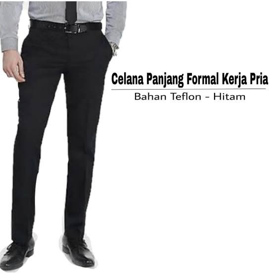 CELANA KERJA PRIA SLIMFIT FORMAL BAHAN TEBAL / BAHAN TWIST / (PREMIUM) ALZURA ORIGINAL