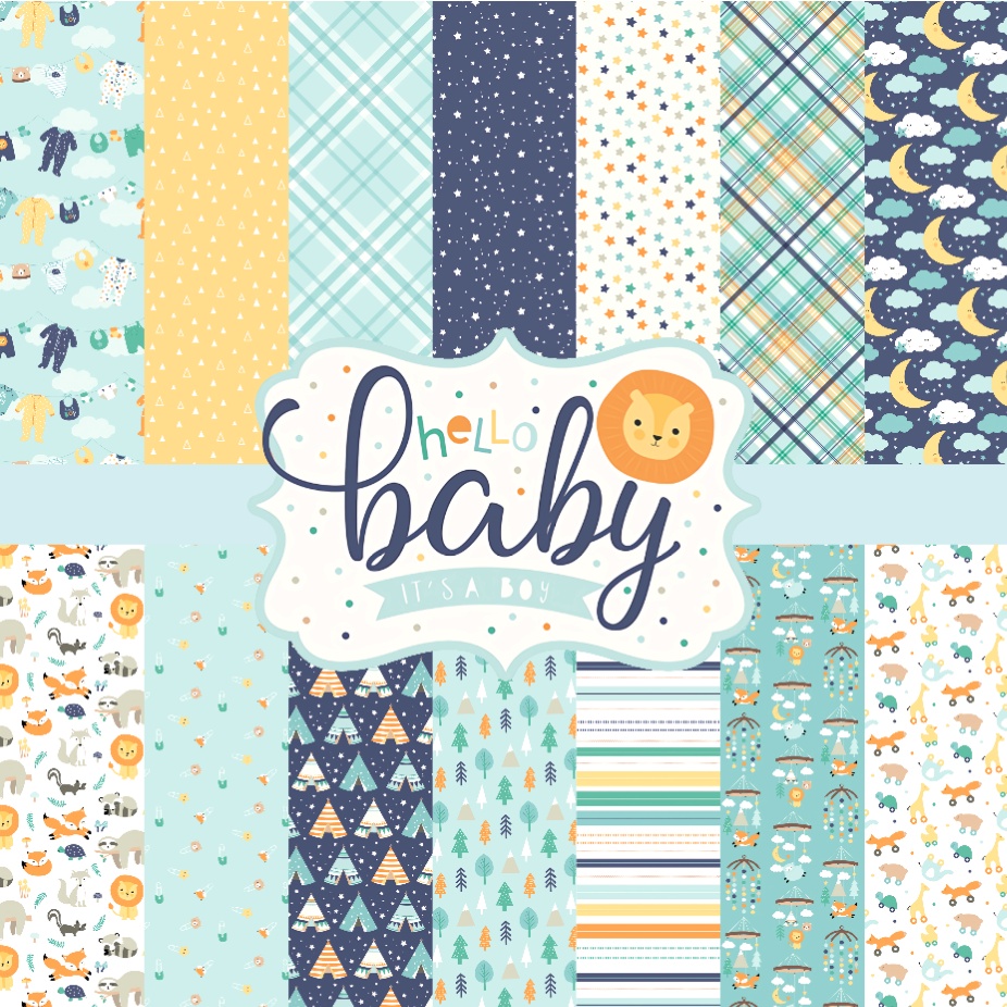 

SCRAPBOOK PAPER | KERTAS SCRAPBOOK MURAH | CRAFT PAPER | ECHO PARK - 02