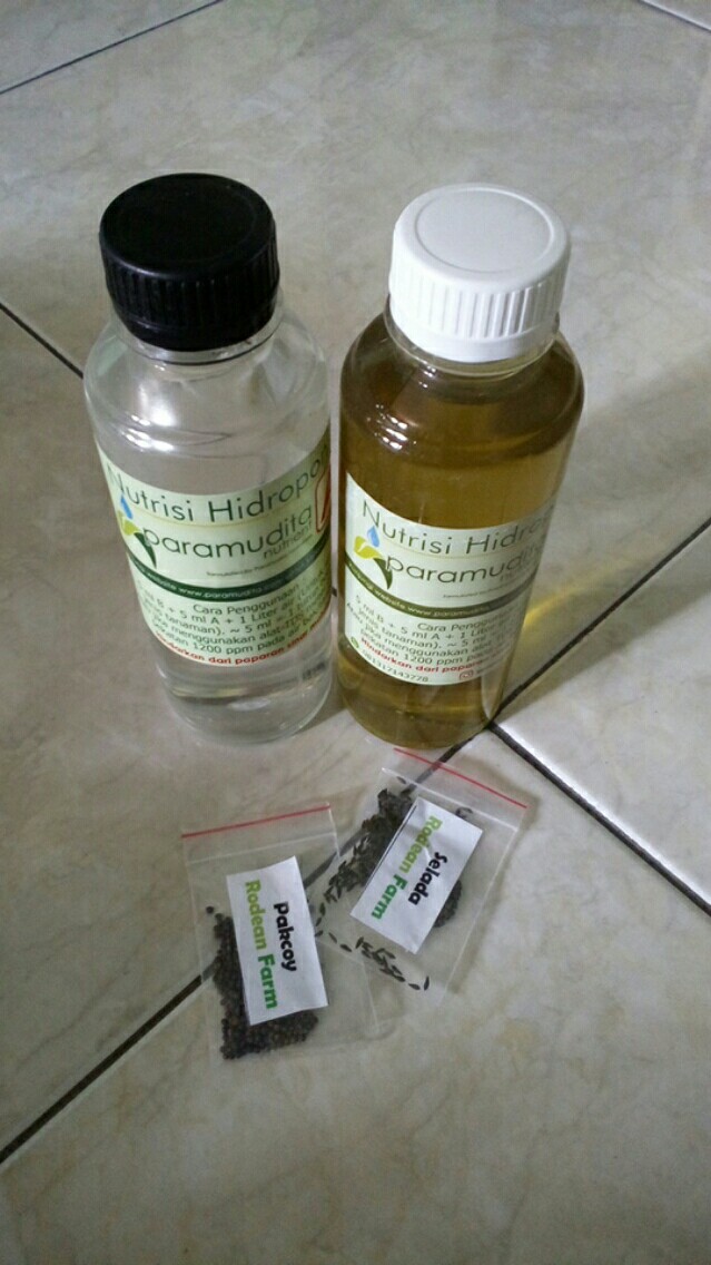 Nutrisi Sayuran Daun Hidroponik Ab Mix Paramudita 250ml Cair