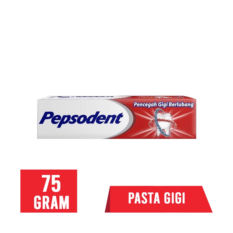 PEPSODENT 75 GRAM // PEPSODENT MERAH 75 GRAM PASTA GIGI