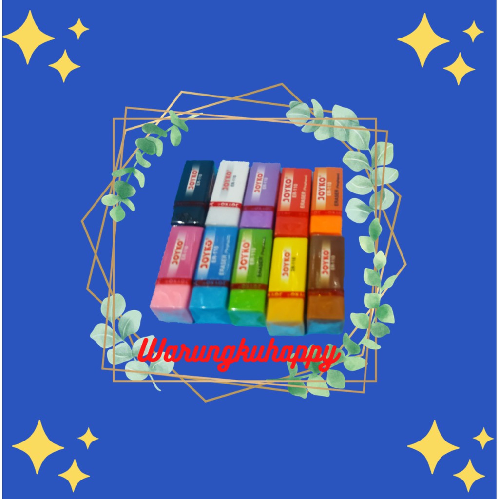 

Penghapus Joyko ER-110 kecil warna warni