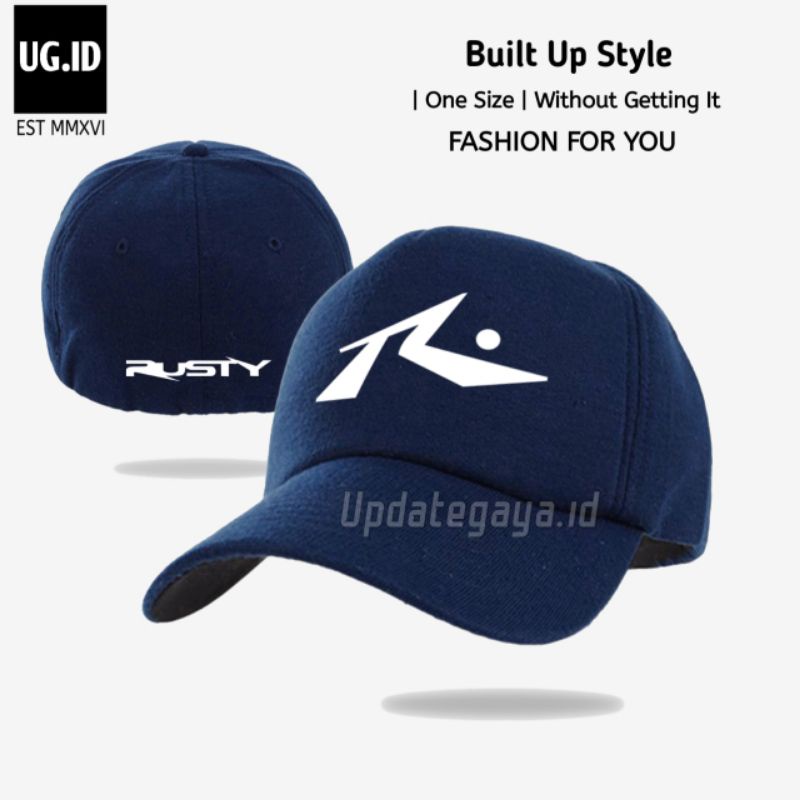 Topi RUSTY Built Up Baseball | Topi Pria