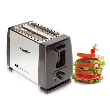 Sonifer TOASTER PEMANGGANG ROTI POP UP 2 SLOT