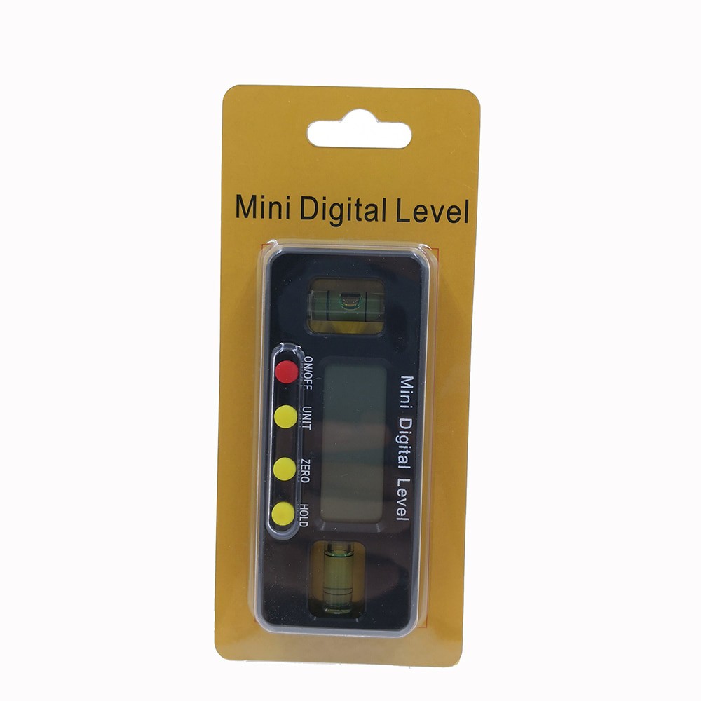 GEMRED Alat Ukur Sudut Kemiringan Digital Inclinometer Level with Magnetics Angle Measuring - Black - 7RHA37BK