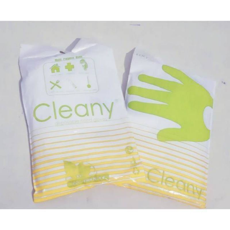 SARUNG TANGAN PLASTIK CLEANY/STP