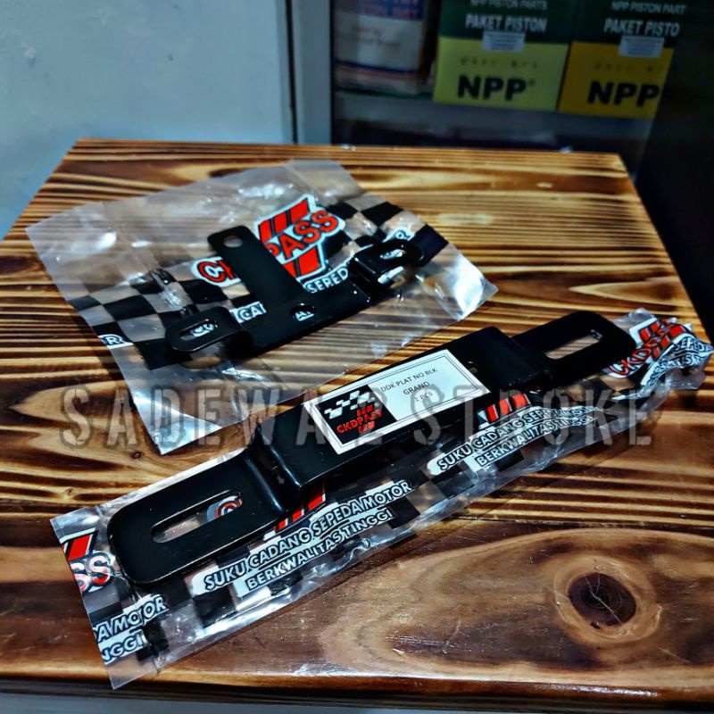 DUDUKAN PLAT NOMOR HONDA GRAND DEPAN BELAKANG//DUDUKAN PLAT NOMOR GRAND LEGENDA
