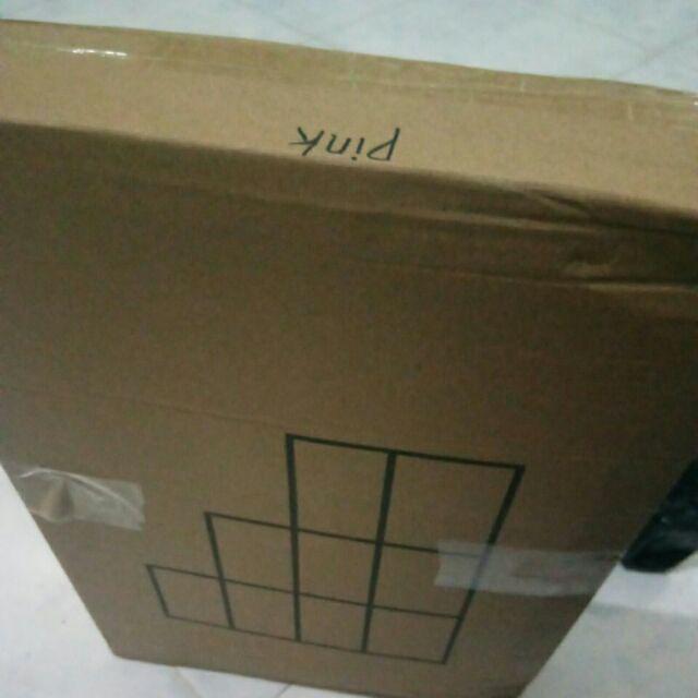 Rak Buku Portable 3 Sisi