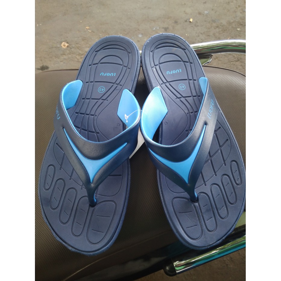 promo juara Sandal Jepit Pria / Luofu 1139