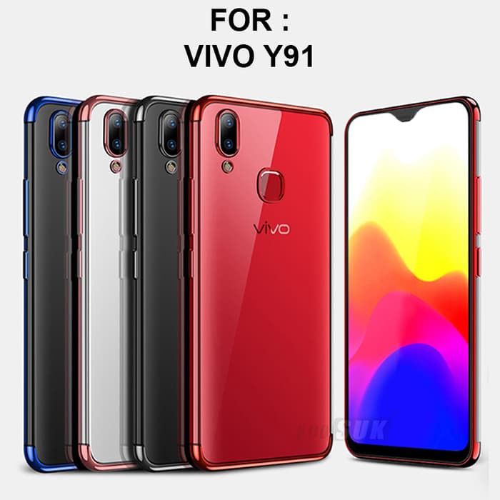 Tpu plating case Vivo Y91 / case hp / soft case Vivo Y91 / hard case Vivo Y91