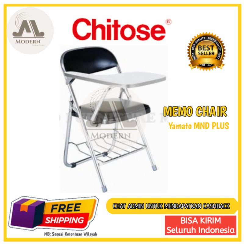 TERMURAH Kursi Lipat / kursi Kuliah terbaru Chitose Tipe Yamato MND PLUS