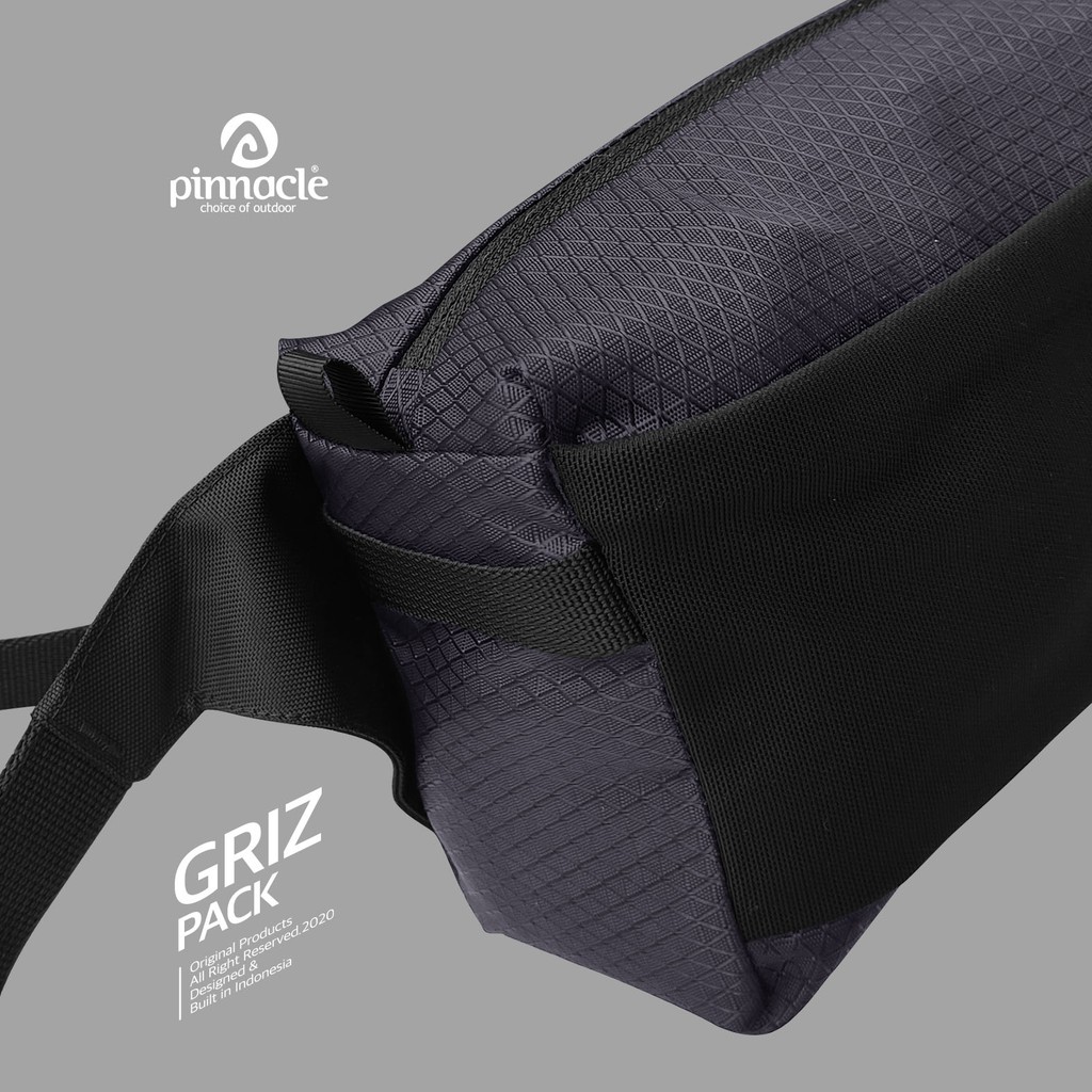 Pinnacle Griz Pack - Grey ( Waistbag )