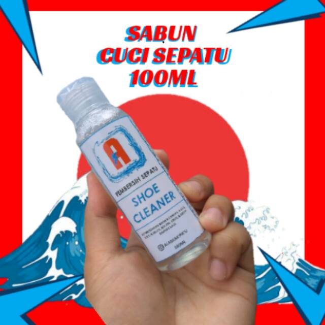 Shoecleaner Alaskakipatu 100ml Sabun Cuci Sepatu