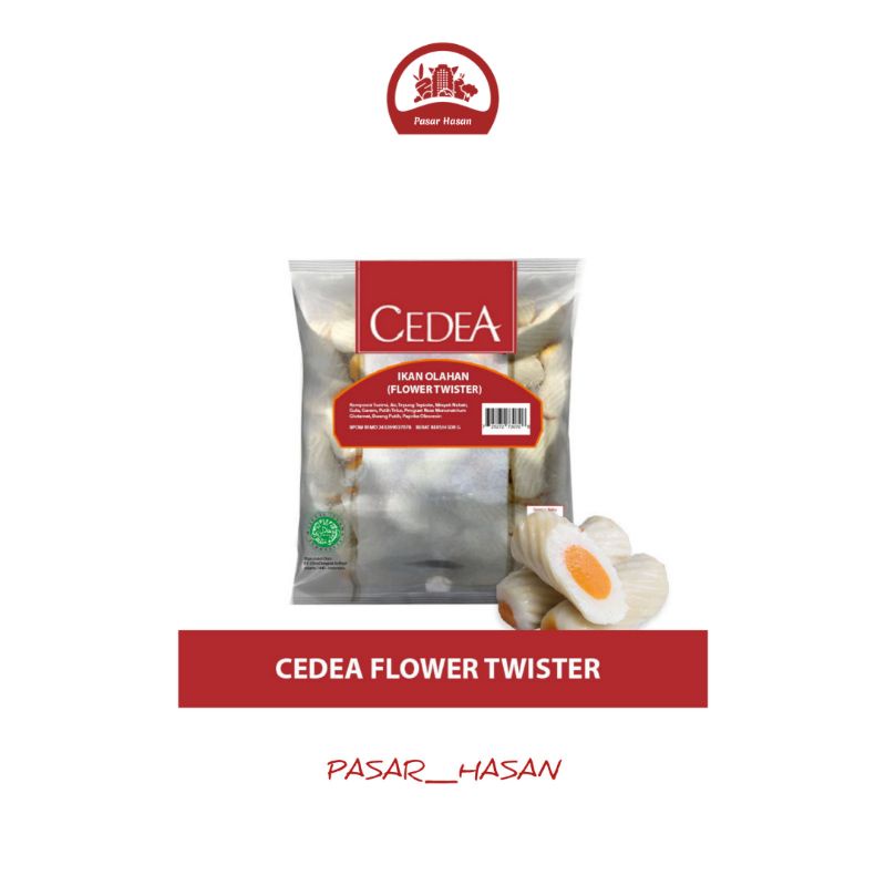 

PASAR HASAN | 500gr Flower Twister Cedea | Frozen Food | Sayur Online