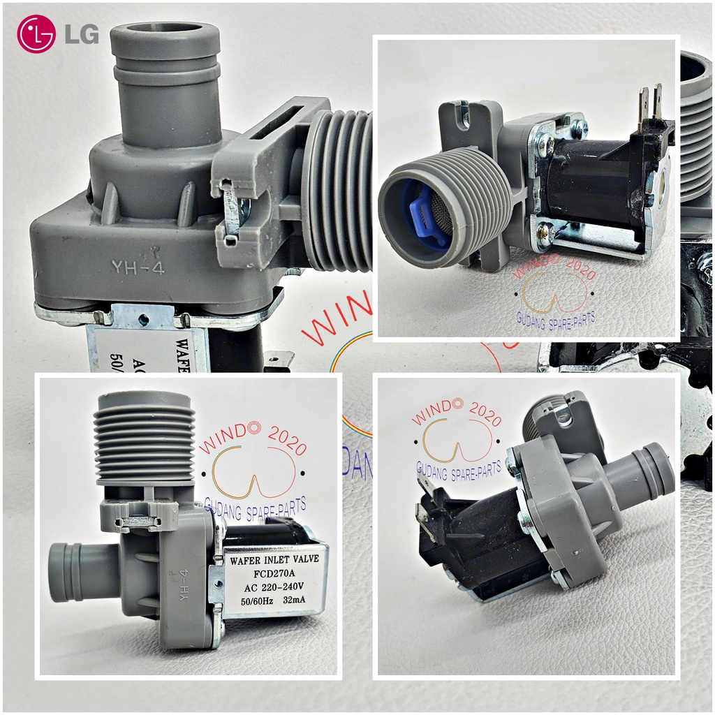 SLONOID 618 | PUMP WATER INLET | SELENOID OTOMATIS POMPA MASUK AIR MESIN CUCI LG 1 TABUNG MULTI