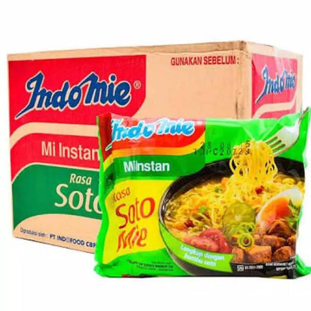 

Indomie Soto Mie 40 pcs/ 1 Dus khusus via gojek&grab