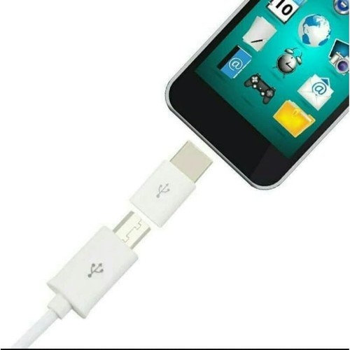 Converter Adapter Type C To Micro USB Android / Lightning Iphone OTG Connector