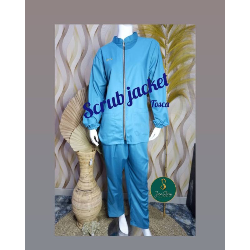 APD SCRUB JACKET/BAJU OK/BAJU JAGA
