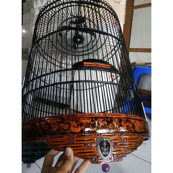 sangkar murai batu no. 1 / kandang murai batu / sangkar burung / sangkar ukir/ sangkar decal / sangk
