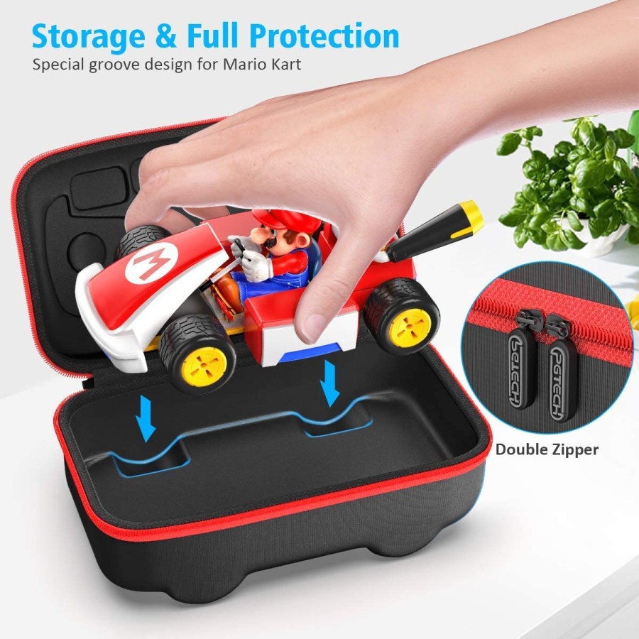 Nintendo Switch PGTech 4 in 1 Case Mario Kart Live Accessories Kit