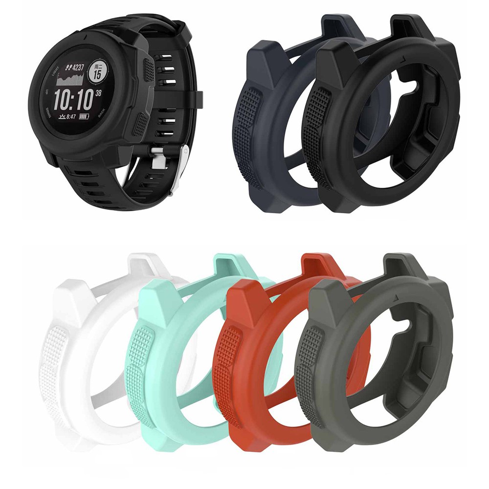 Case Pelindung Smartwatch Garmin Instinct Bahan Silikon Ringan