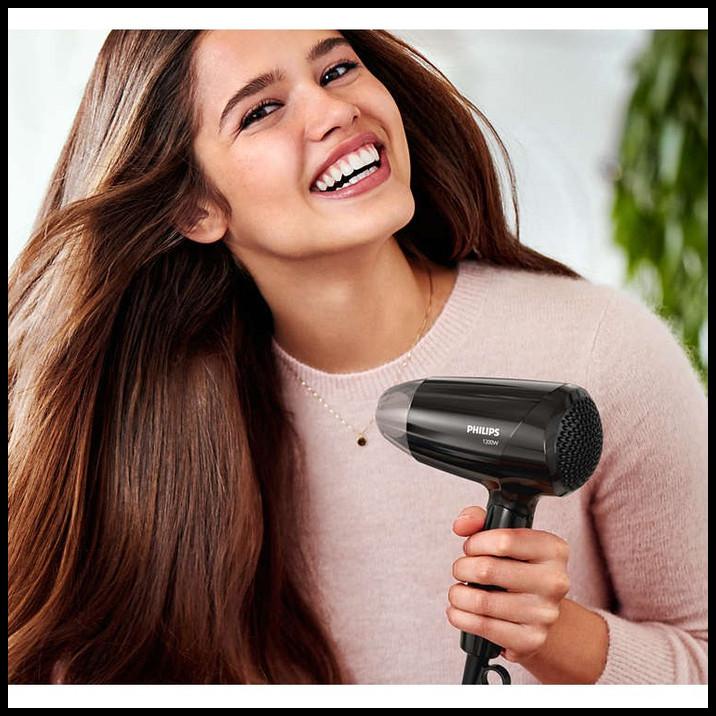 Philips Hair Dryer Essential Bhc010 - Pengering Rambut Drycare 1200 W