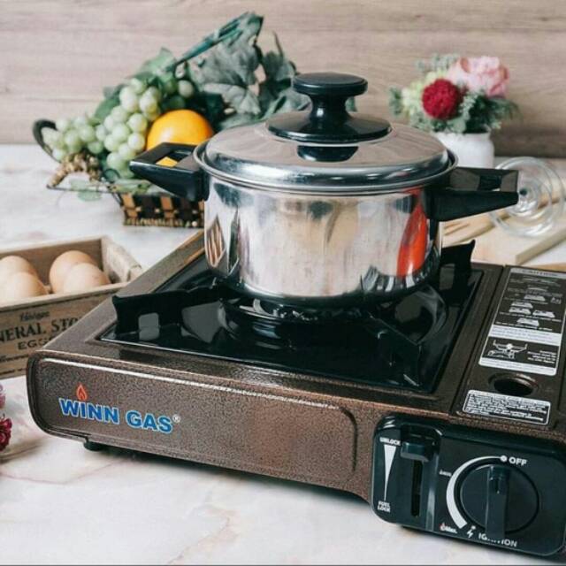 Kompor Gas / Winn Gas W1B /kompor Gas Portable 2in1/Butane
