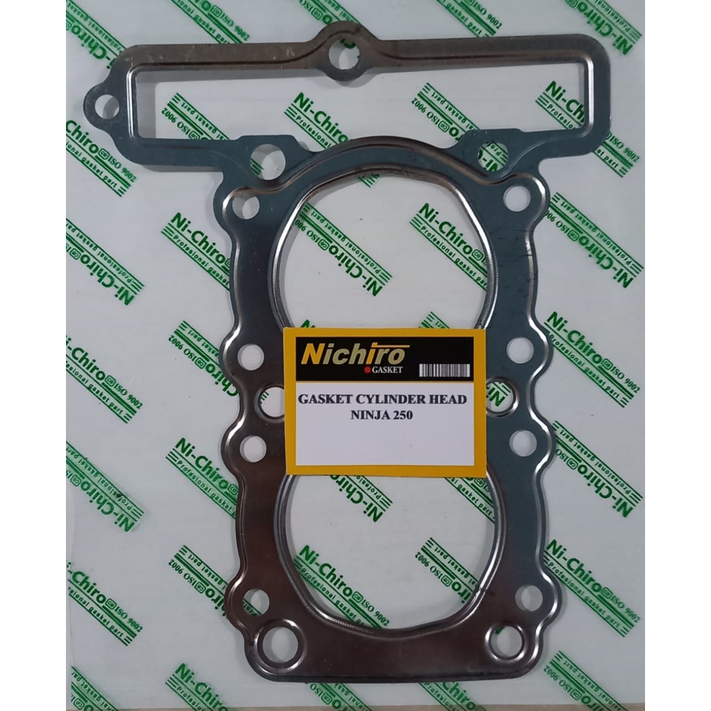 Jual Gasket Cylinder Head Ninja 250 Carbu / F1 Motor Kawasami | Paking ...