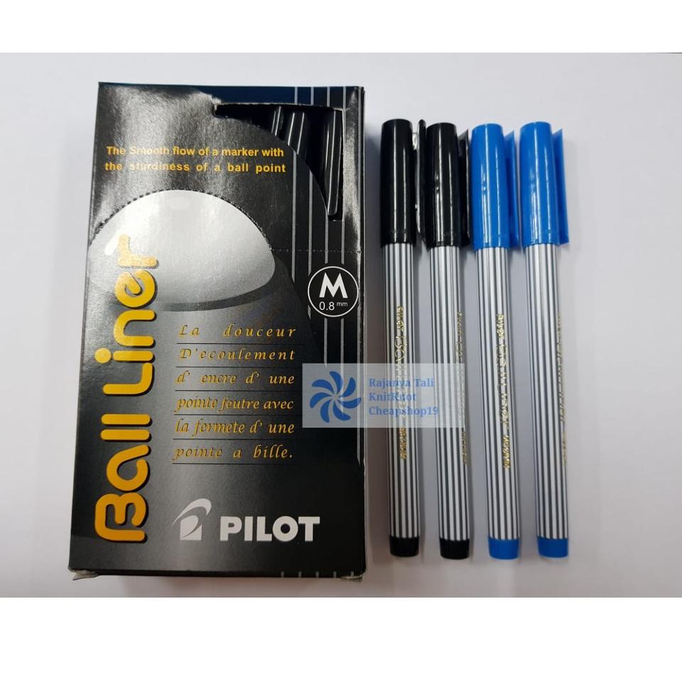 

➳9i Buruan Beli Ballpoint Pilot Ball liner (warna Hitam/Biru) PILOT 97 ➳