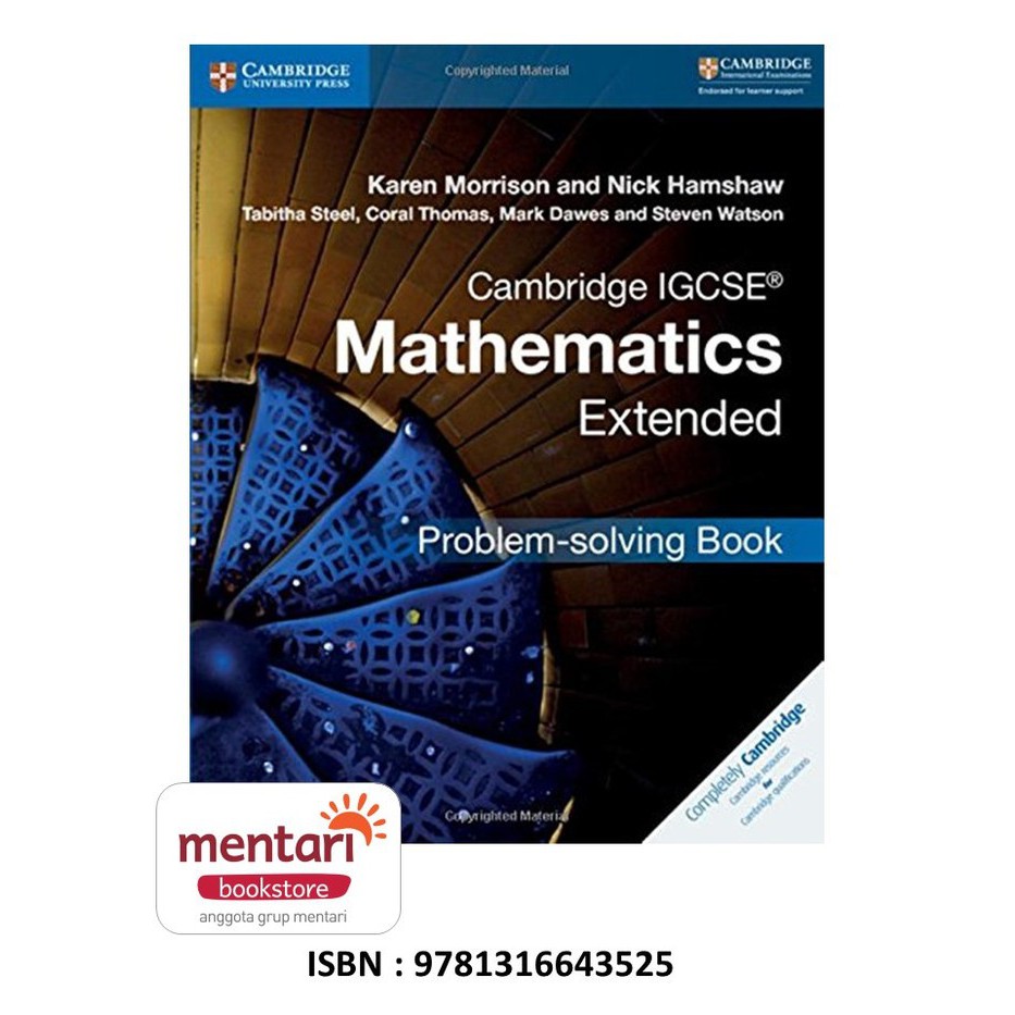 Cambridge IGCSE® Mathematics Extended Problem-solving Book (Cambridge International IGCSE)