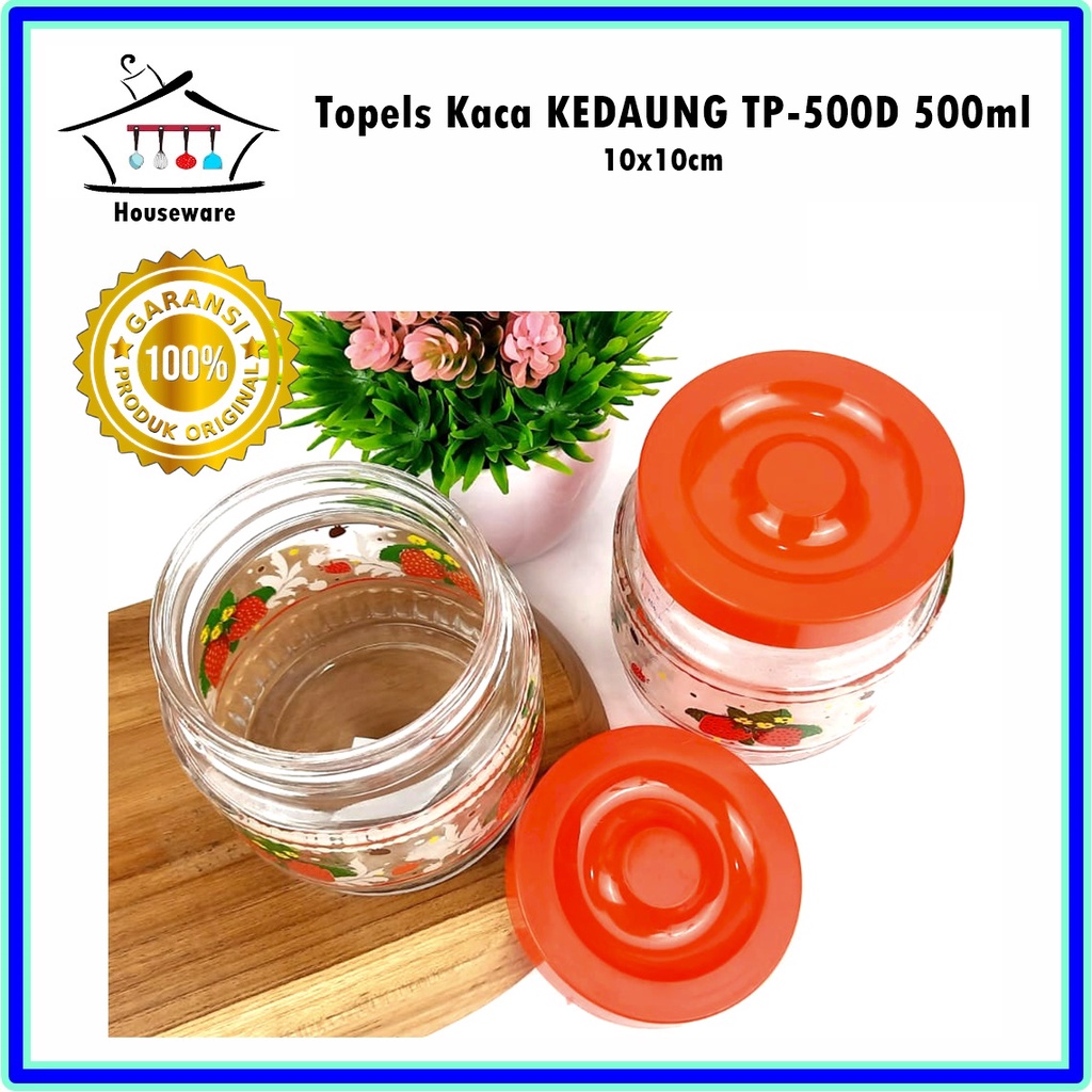 Toples Kaca TP-500/D Kedaung 500ml