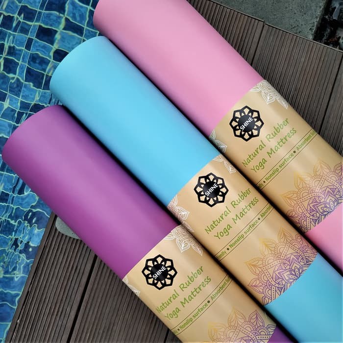 Promo Matras Yoga Premium SHINE 5mm sekelas Liforme dan Lululemon Berkualitas