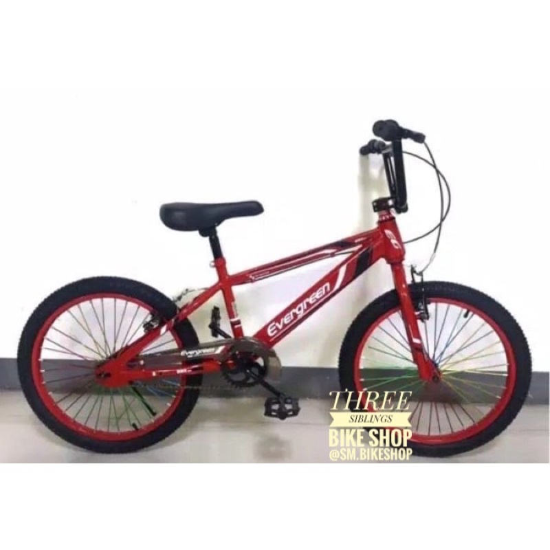 SEPEDA BMX EVERGREEN B1 20 INCH WARNA MERAH
