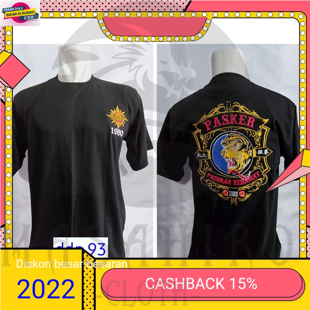 KAOS BORDIR IKSPI KERA SAKTI, TERBARU READY STOK,, BEST SELLER ATRIBUT IKSPI KERASAKTI. MURAH