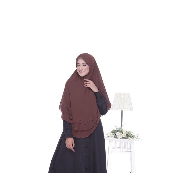 NIBRAS HIJAB ANDALUSIA KHIMAR PAD HIJABERS KERUDUNG SYARI JILBAB CERUTI FASHION MUSLIMAH